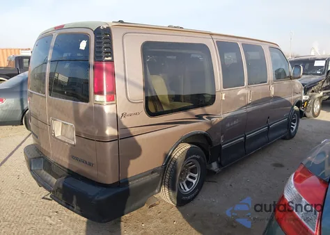 2001 Chevrolet Express Upfitter from USA, damaged, VIN 1GBFG15R811236561